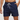 Men's Short Swim Shorts with Contrast Waistband Navy