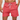 Men's Short Swim Shorts with Contrast Waistband Pink