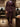 Men's Slim Fit Pinstripe Suit with Peak Lapels and Metallic Buttons Bordeaux