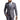 Men's Slim Fit Three-Piece Suit with Notched Lapels and Flap Pockets Dark Grey
