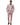 Men's Slim Fit Two-Piece Suit with Notched Lapels and Flap Pockets Pink