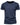 Men's Slub Texture Crew Neck Short Sleeve T-Shirt Navy Blue