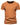Men's Slub Texture Crew Neck Short Sleeve T-Shirt Orange