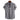 Men's Striped Short Sleeve Button Up Shirt Black