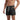 Men's Swim Shorts with Drawstring and Curved Hem Black