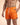 Men's Swim Shorts with Drawstring and Curved Hem Orange