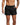 Men's Swim Shorts with Elastic Waistband and Drawstring Black