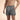 Men's Swim Shorts with Elastic Waistband and Drawstring Grey