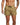 Men's Swim Shorts with Elastic Waistband and Drawstring Khaki