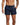 Men's Swim Shorts with Elastic Waistband and Drawstring Navy Blue