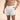 Men's Swim Shorts with Elastic Waistband and Drawstring White