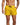 Men's Swim Shorts with Elastic Waistband and Drawstring Yellow