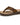 Men's Thong Flip-Flops with Studded Straps and Textured Footbed Dark Khaki