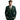 Men's Three-Piece Suit with Notched Lapels and Pocket Watch Chain Dark Green