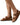 Men's Three-Strap Sandals with Cork Midsole and Buckles Brown