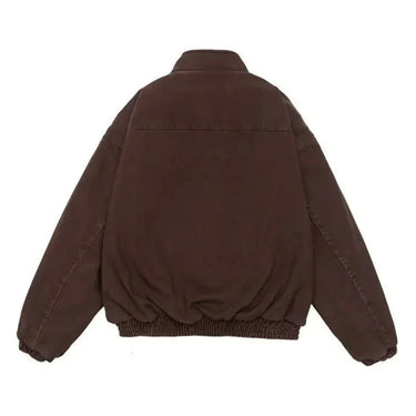 Men’s Zip-Up Bomber Jacket with Stand Collar-Jackets & Coats for men-CaldwellVoss