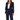 Women’s Two-Piece Blazer and Straight-Leg Pants Set with Notched Lapel
