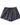 Shorts Women Linen High Waist Drawstring Relaxed Fit Cut Dark blue