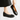 Women's Wedge Ballerinas with V-Shaped Throat and Textured Upper | imported-image-2