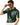 The Montecito Men's Cable Knit Polo Shirt Army Green