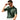 The Montecito Men's Cable Knit Polo Shirt Army Green