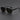 Unisex Double Bridge Square Sunglasses Black & Tortoise