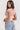 Women Crop Top Puff Sleeve Sweetheart Neckline Lace Up 1