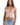 Women Crop Top Puff Sleeve Sweetheart Neckline Lace Up Pink