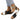 Women Sandals Wedge Heel Open Toe Ankle Strap Closure Black