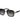 Women Square Double Bridge Sunglasses Black & Gold