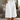 Women's Button Front Elastic Waist Knee Length Shorts White