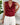Women's Cowl Neck Satin Vest Top Wine Red