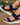 Women's Elastic Strap Espadrille Platform Sandals Blue