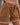 Women's Elastic Waist Drawstring Frayed Denim Shorts Khaki