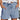 Womens Elastic Waistband Drawstring Shorts with Front Patch Pockets and Cuffed Hems Light Blue