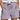 Womens Elastic Waistband Drawstring Shorts with Front Patch Pockets and Cuffed Hems Lilac