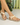 Women’s Flat Sandals with T-Strap and Metal Detail 2