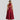 Womens Halter Neck Deep V Bodice Flared Midi Dress 1