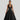 Womens Halter Neck Deep V Bodice Flared Midi Dress 14