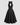 Womens Halter Neck Deep V Bodice Flared Midi Dress 15