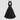 Womens Halter Neck Deep V Bodice Flared Midi Dress 16