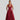 Womens Halter Neck Deep V Bodice Flared Midi Dress 2
