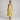 Womens Halter Neck Deep V Bodice Flared Midi Dress Yellow