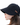 Women’s Hat with Adjustable Back and Curved Brim Black