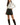 Women's High-Rise Mini Skirt with Front Zipper and Button Closure 1