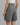 Womens High Waist Wide Leg Pleated Shorts with Double Button Closure 2