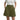 Womens High Waist Wide Leg Pleated Shorts with Double Button Closure Green