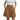 Womens High Waist Wide Leg Pleated Shorts with Double Button Closure Khaki