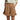 Women's High Waisted Pleated Shorts with Ruffle Hem and Side Pockets Khaki