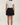 Women's High-Waisted Smocked Tiered Mini Skirt 4